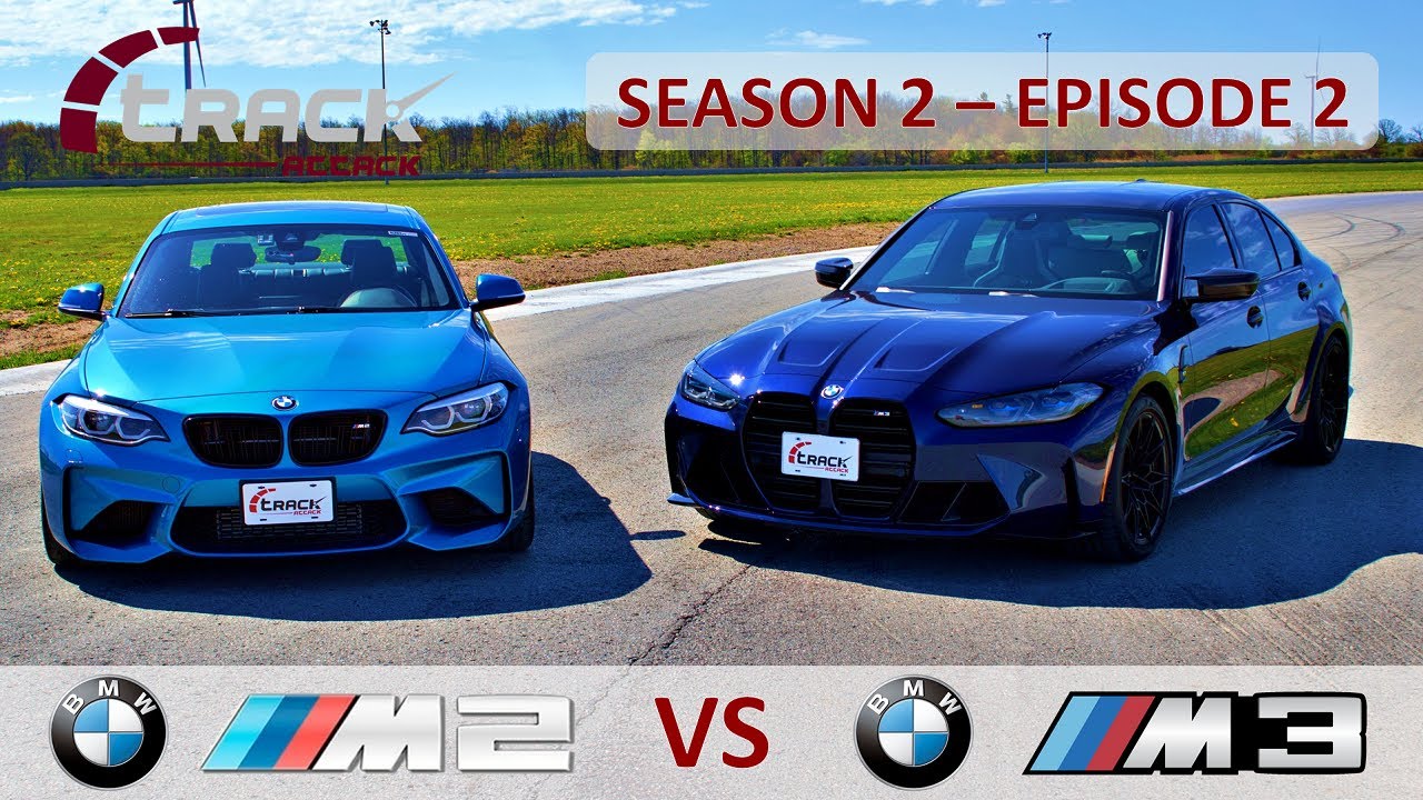 2021 BMW M3 vs 2018 BMW M2 | Track Review | TRACK ATTACK | Season 2