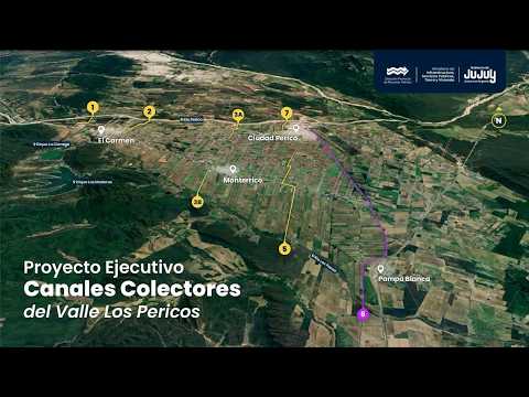 🏗️ OBRA HISTÓRICA I Construirán canales pluviales para Perico, Monterrico, Pampa Blanca y El Carmen