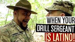 When Your Drill Sergeant Is Latino!