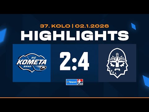 Highlights | HC Kometa Brno vs. Rytíři Kladno 2:4 | 02.01.2026