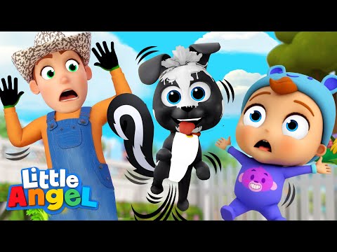Stinky Skunk Song | Educational Kids Songs & Nursery Rhymes By Little Angel