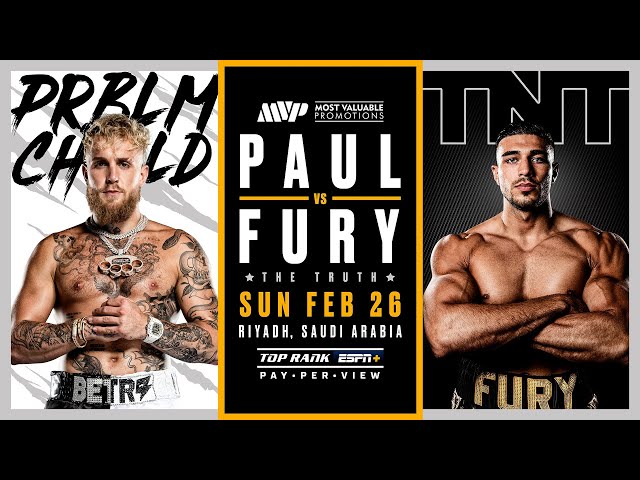 Jake Paul vs Tommy Fury | Talk Is Over | PROMO | Fight Sunday Feb 26 ESPN+ PPV