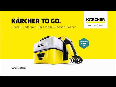 Kärcher Mobile Cleaner OC3 (Niederdruckreiniger), alle Anwendungen