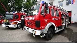preview picture of video 'MERCEDES-BENZ 1222 Engine / LF 16/12, FF-Leutenbach, Germany, 29.06.2014.'
