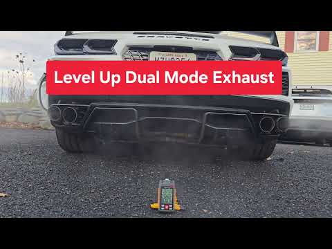 Loudest Valved Catback for C8 Stingray & Eray? OEM Z51 Catback vs. Level Up Catback! (Before/After)