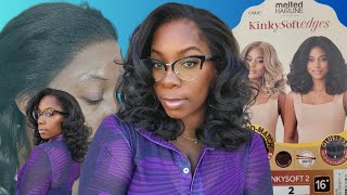 NEW! Outre KINKY SOFT EDGES Wig KINKY 2 | Before and After HOW TO Elevate Your Synthetic Wig Review