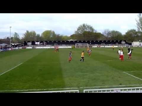 Adrian Stone Goal For Cray Wanderers FC Vs Tilbury FC - Ryman League Division One North 2014/15