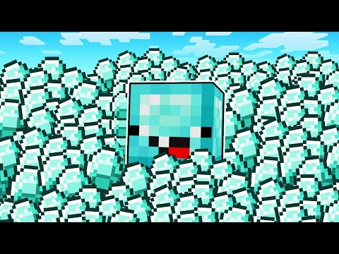 ELMAS ADAM GİZLİ ELMAS GEÇİDİNE GİRİYOR ! 😱 - Minecraft