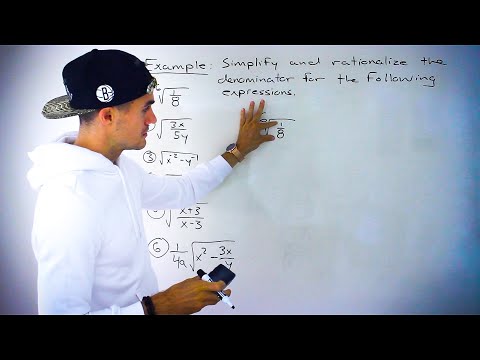 QMS 110 (Ryerson University) - Rationalize the Denominator of Expressions
