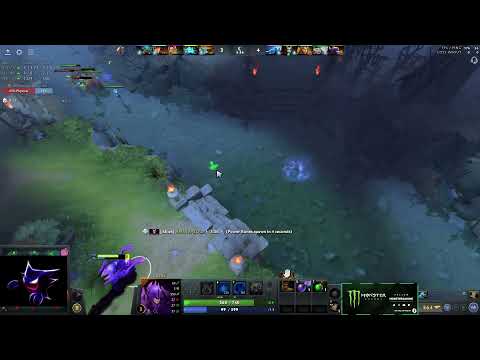 When Arteezy play as support