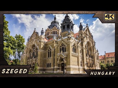 Szeged ● Hungary 🇭🇺 【4K】 Aerial Travel Video