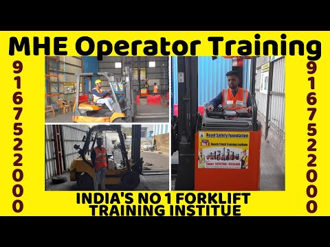 MHE Operator Training 3 Machines - Diesel/Battery/Hi- Reach Truck only in 30000. Call now 9167522000