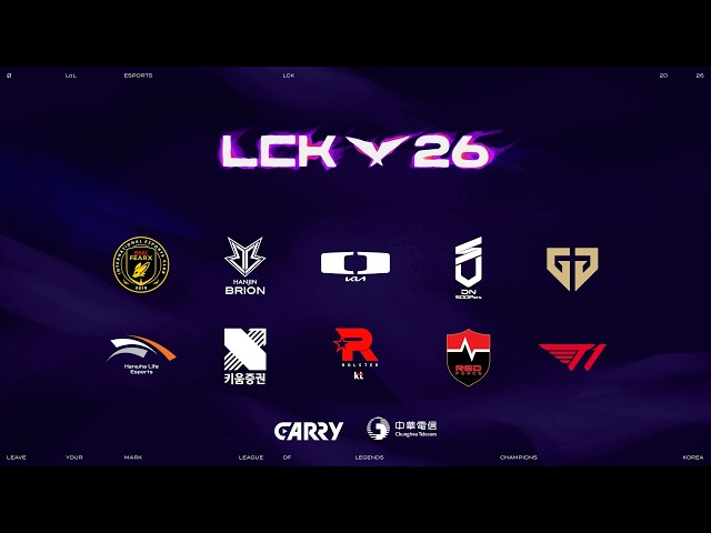 [中文] T1 vs KRX | NS vs KT | 2026 LCK