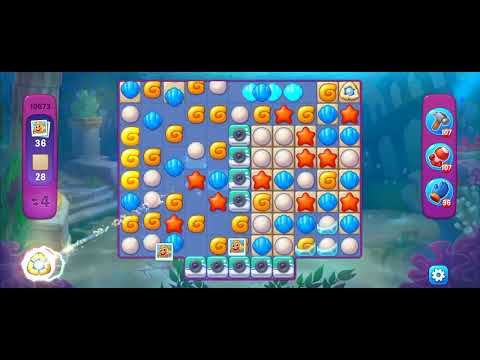 Fishdom Super Hard Level 10673 Collect Fish Photo
