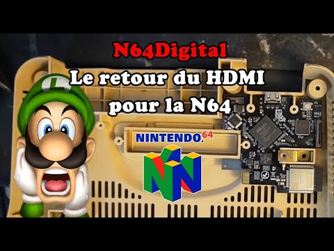 N64Digital : le nouveau mod HDMI pour votre Nintendo 64
