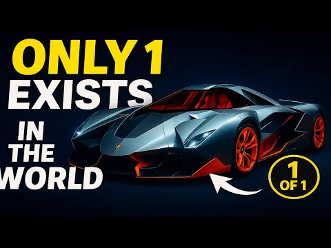5 Cars So Rare There's Only ONE on Earth (Worth $100M+)