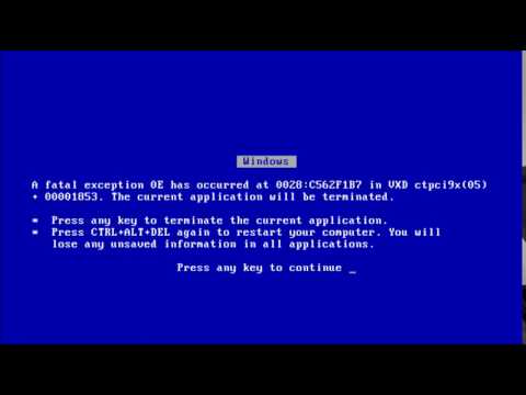 Blue Screen Of Death Sound