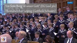 Thomanerchor Leipzig "Ein feste Burg ist unser Gott" (EG Lied 362) Trauerfeier Kurt Masur (MDR 2016)