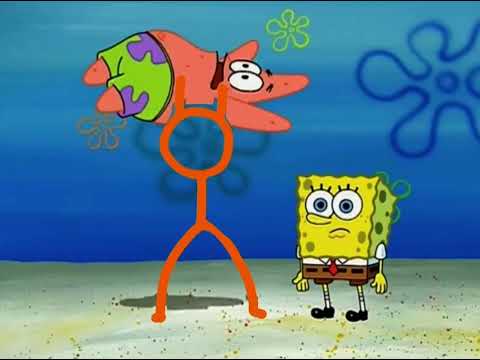 TSC beats up Patrick #alanbecker #spongebob #thesecondcoming