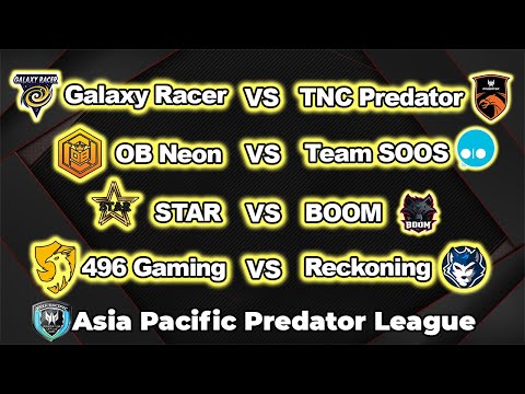 [LIVE] Galaxy Racer vs TNC Predator | 496 vs Reckoning | Neon vs SOOS | Star vs BOOM