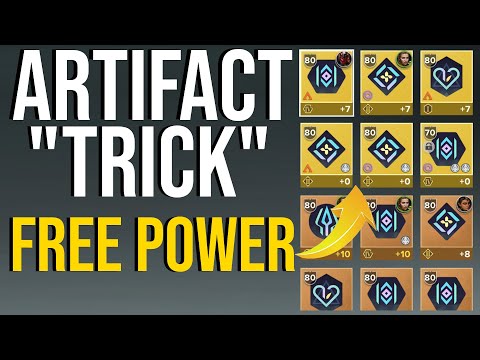 Destiny: Rising "Artifact Trick" Get 2000+ FREE Power