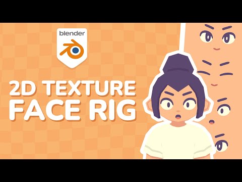 Animating Faces with a 2D Texture in Blender