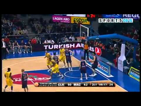 Euroleague Playoff 2010/2011, Game 1: Laboral - Maccabi 76:70