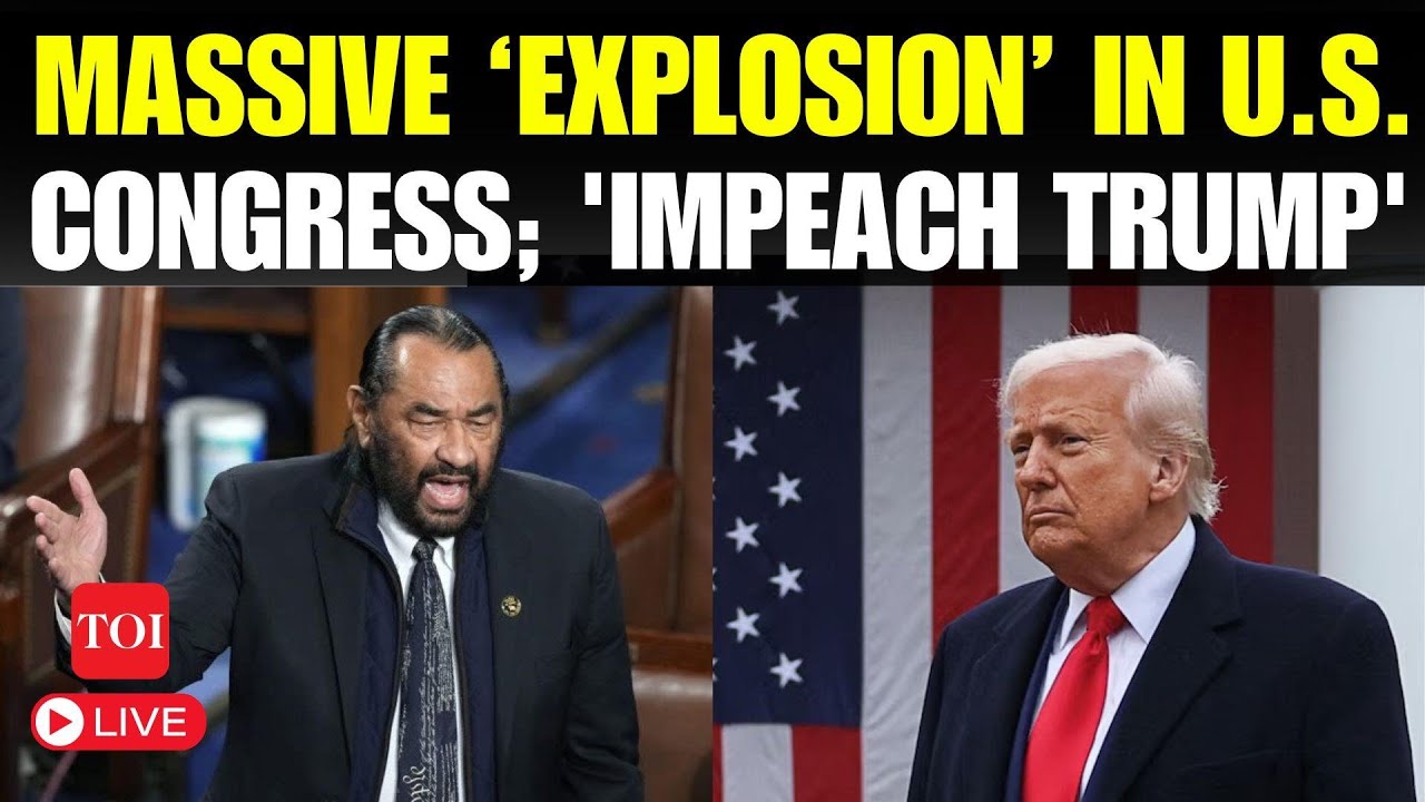 US Congress LIVE | 'Countdown To Impeachment...': Rep. Green BLASTS Trump Over 'Tariff Tyranny'