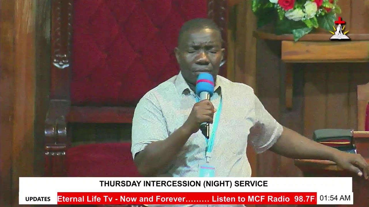 MCF: Thursday Intercession (Night) Service With Pastor Vicent Muwanguzi 30-May-2024