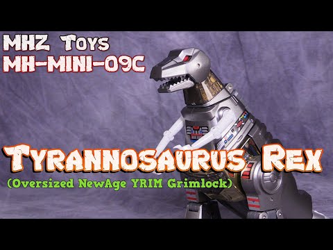 MHZ Toys MH-MINI-09C Tyrannosaurus Rex (METALLIC VERSION) | #transformers #grimlock