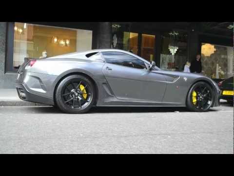 Incredible Ferrari 599 GTO Startup LOUD