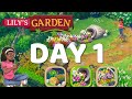 Lily's Garden Gameplay Walkthrough - Lily's Garden Day 1 Complete