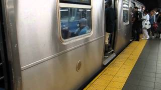 preview picture of video 'C train at Broadway Junction'
