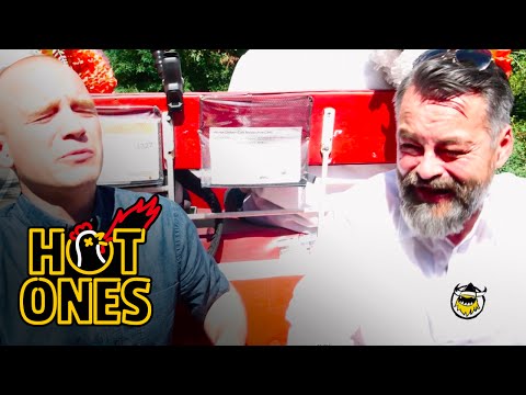 Chili Klaus and Sean Evans Eat the World's Hottest Pepper on the Carriage Ride From Hell | Hot Ones