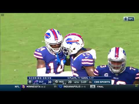 John Brown TD - Bills vs. Dolphins, 9/20/20