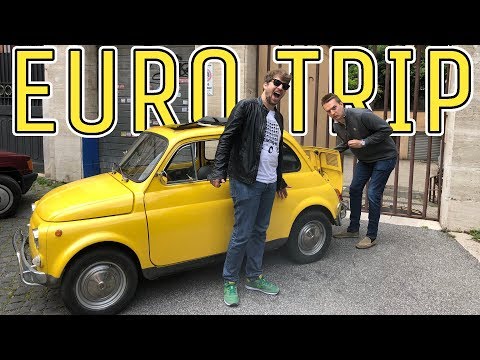 Tyler of Hoovies Garage drives my Classic Fiat 500!