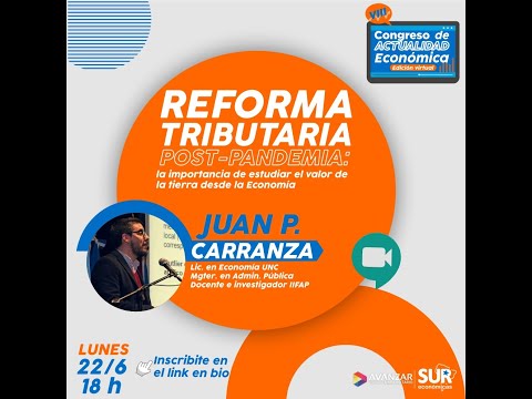 REFORMA TRIBUTARIA POST PANDEMIA- CONGRESO DE ACTUALIDAD ECONÓMICA