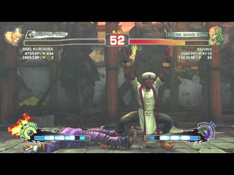 MMS KUROKIBA (Dee Jay) VS davidtin (Dhalsim)