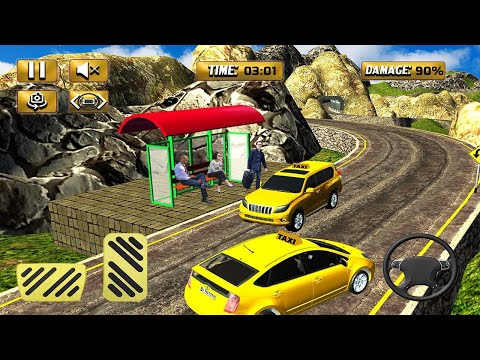 Crazy Taxi Mountain Driver 3D Games - Off road Simulator Taxi Driving - Android GamePlay