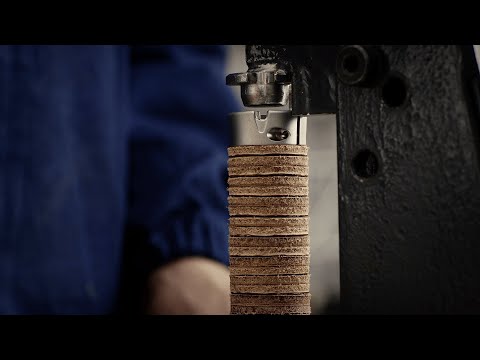 Brooks England | Plump Leather Grips manufacturing