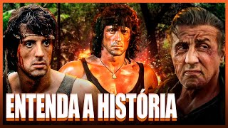 Saga RAMBO | Entenda a História dos Filmes do Rambo