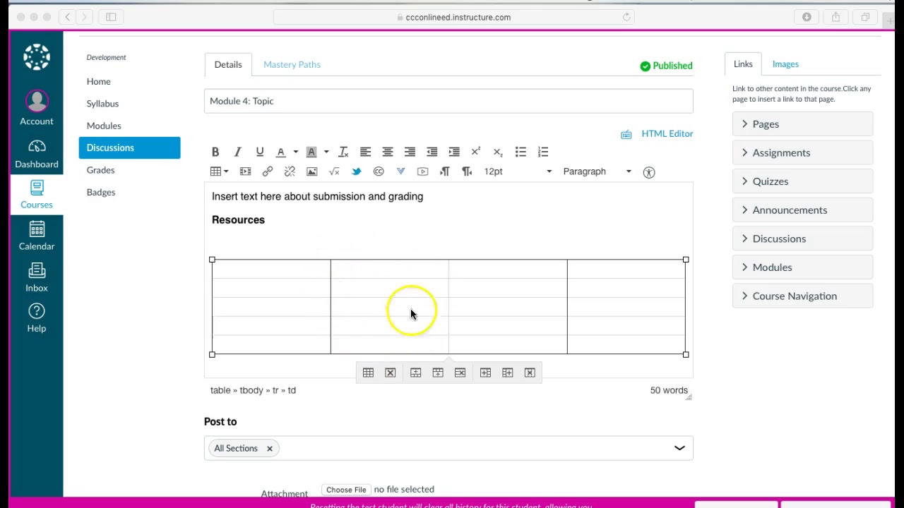 Final Project Rubric Creation