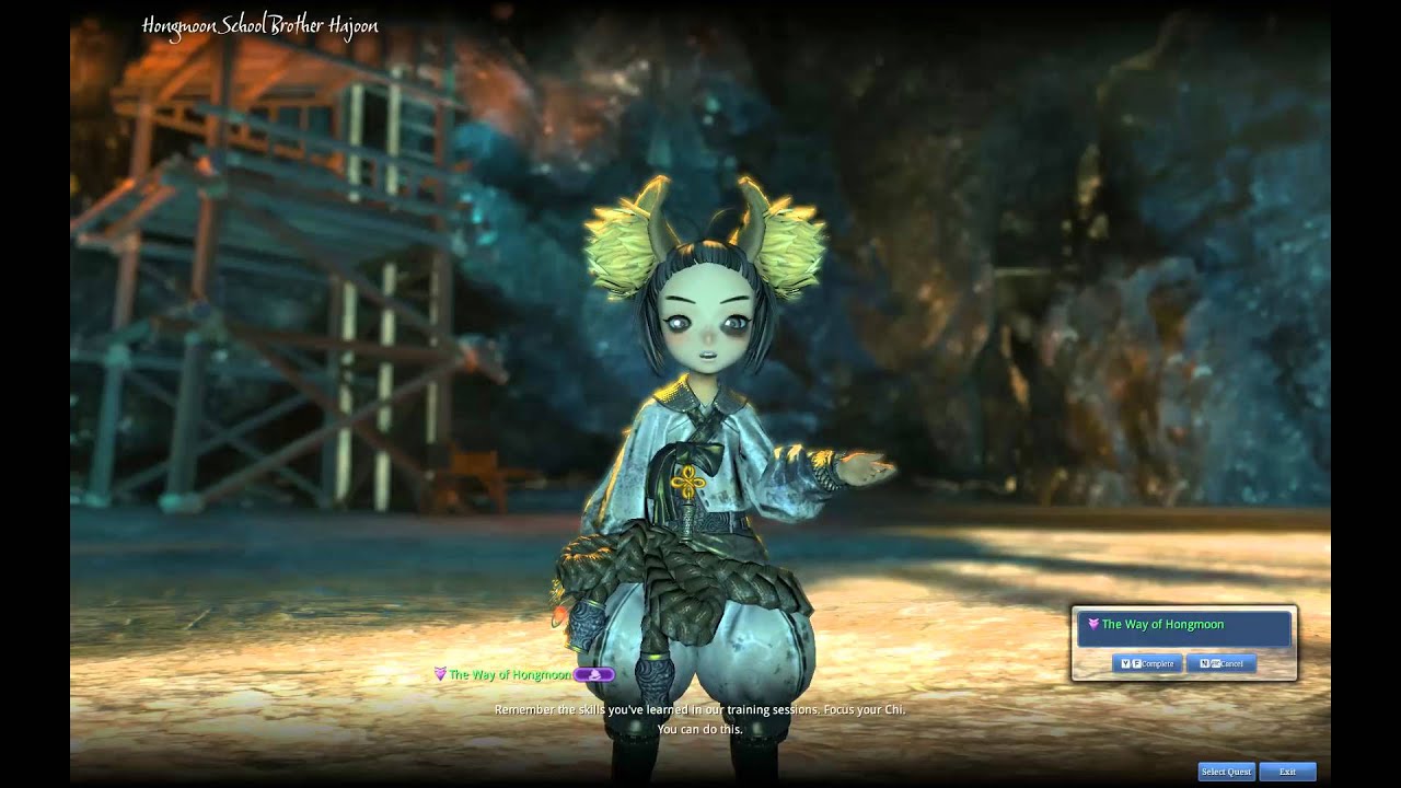 Last Training with Hajoon - Blade & Soul