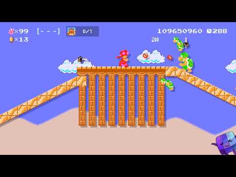 Super Mario Maker 2 🔧 Endless Challenge 3881 - 3888