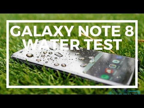 Samsung Galaxy Note 8 Waterproof Demo