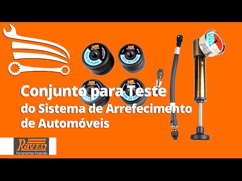 Conjunto para Teste do Sistema de Arrefecimento de Automóveis - Vídeo