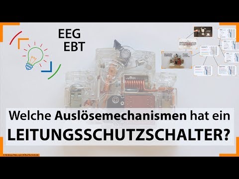 Leitungsschutzschalter #1 Auslösemechanismen ::  thermische und elektromagnetische Auslösung