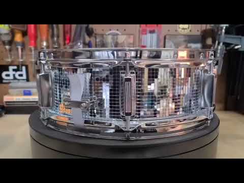 Vox 5"x14" Snare Drum 2020 - Mirrored Glass image 14