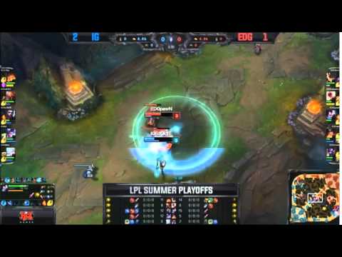 Rookie(Ekko IG) vs Pawn(Yasuo EDG) - 3rd place match G4 2015 Summer split