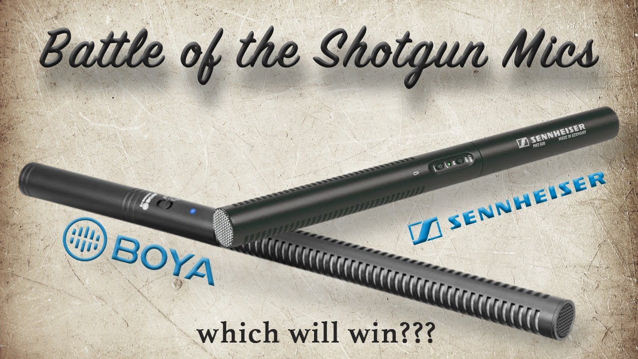 Sennheiser MKE600 VS BOYA BY-BM6060L Shotgun Mic